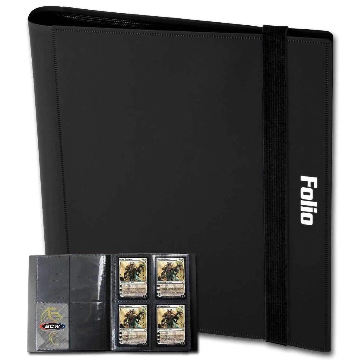 BCW - Folio Mini 4 Pocket Binder - Black