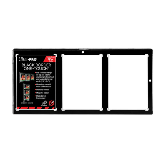 Ultra Pro - Black Border One Touch - 3 Card 35pt