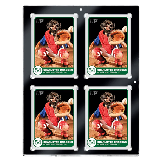 Ultra Pro - One Touch - Black Border - 4 Card - 35 PT