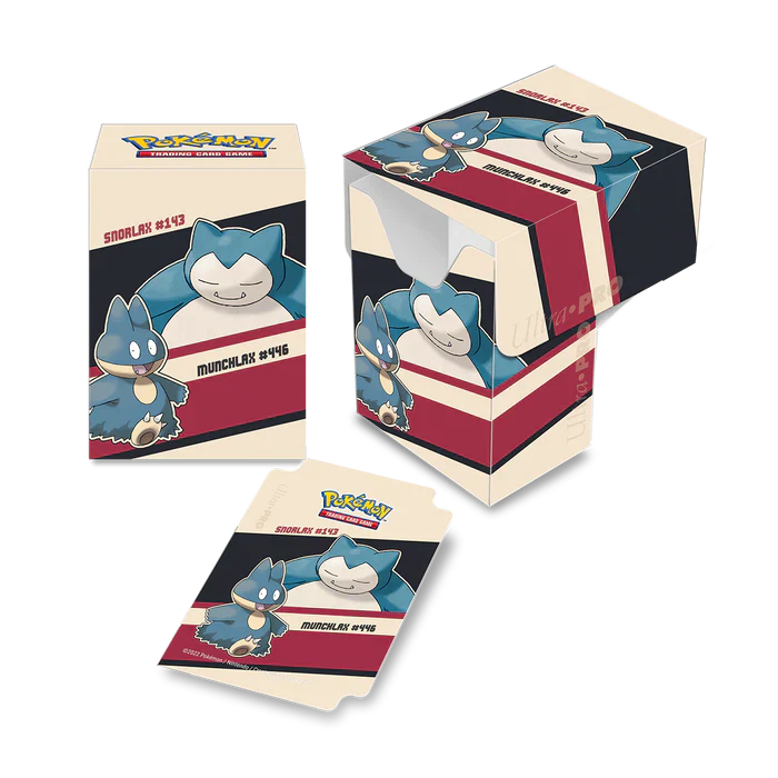 Ultra Pro Snorlax and Munchlax Deck Box