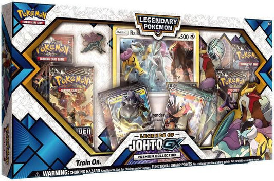 Pokemon - Sun and Moon - Premium Collection Box - Legends of Johto GX - Raikou Entei and Suicune