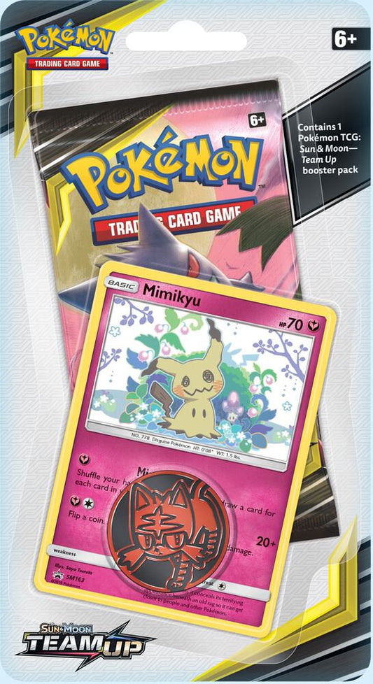 Pokemon - Sun and Moon - Team Up - Checklane Blister