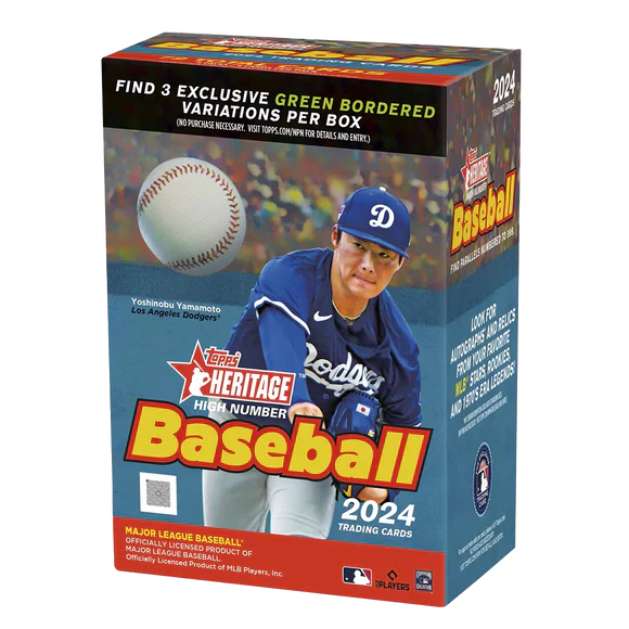 2024 Topps Heritage High Number MLB Baseball Blaster Box