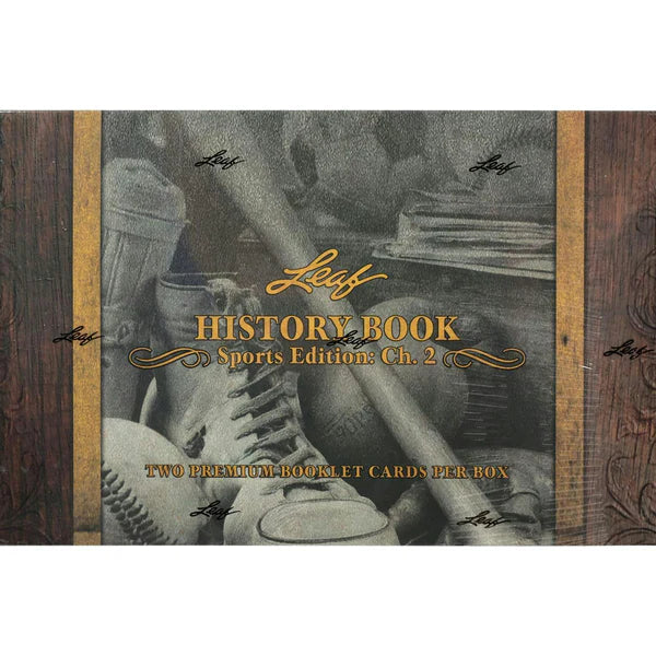 2025 Leaf History Book Sports Edition Chapter 2 Hobby box