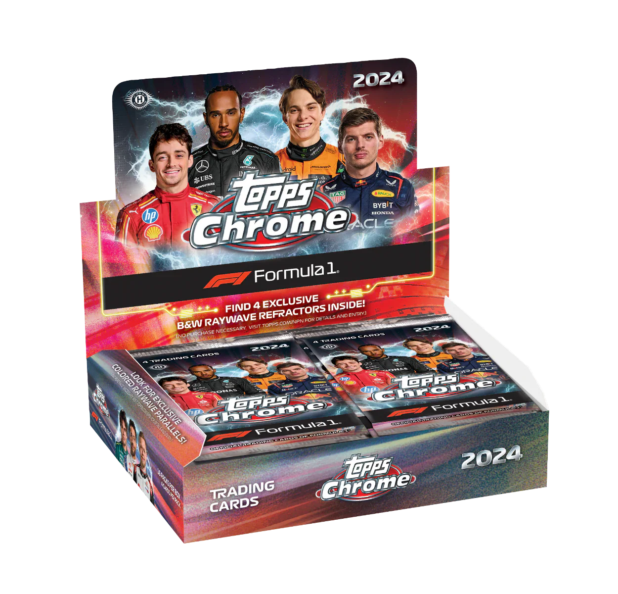 2024 Topps Chrome F1 Formula 1 Qualifying Lap Hobby Box