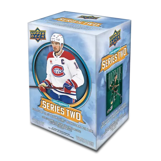 2025-26 Upper Deck NHL Hockey Series Two Blaster Box