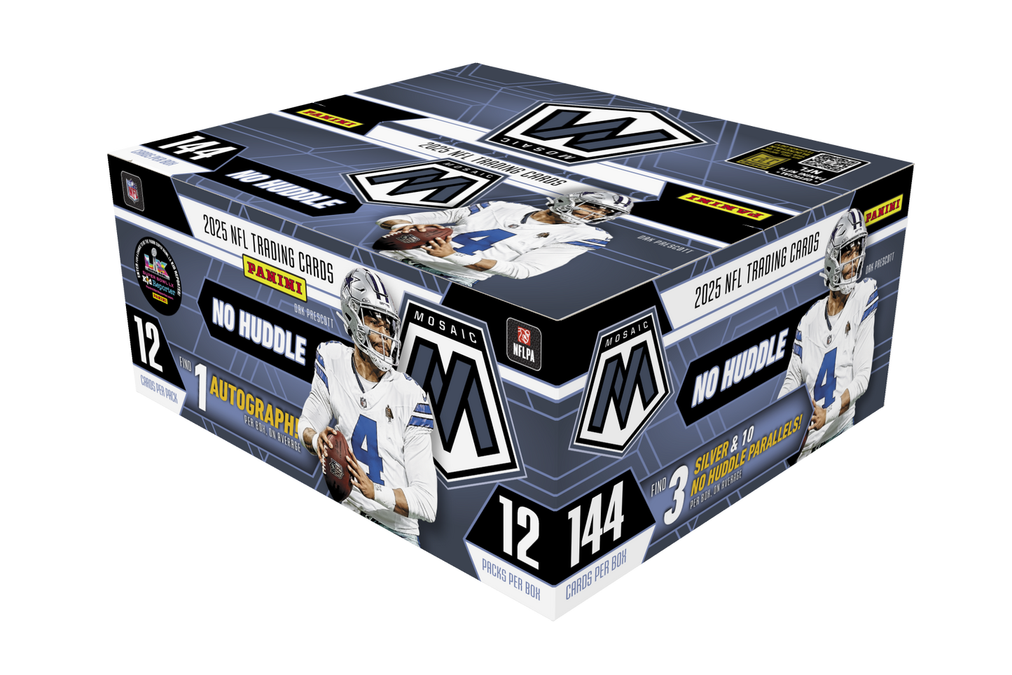 2025-26 Panini Mosaic NFL Football No Huddle Box