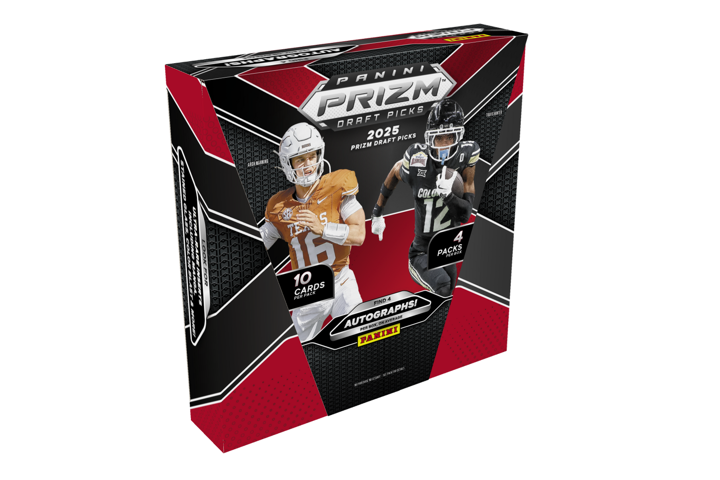 2025 Panini Prizm Draft Picks Collegiate Football Hobby Box