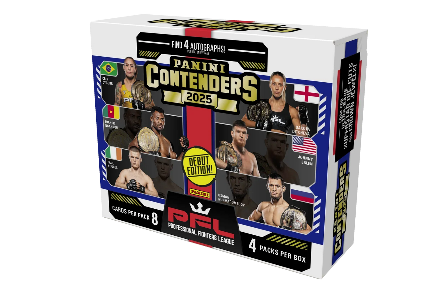 2025 Panini Contenders Professional Fighters League PFL Hobby Box