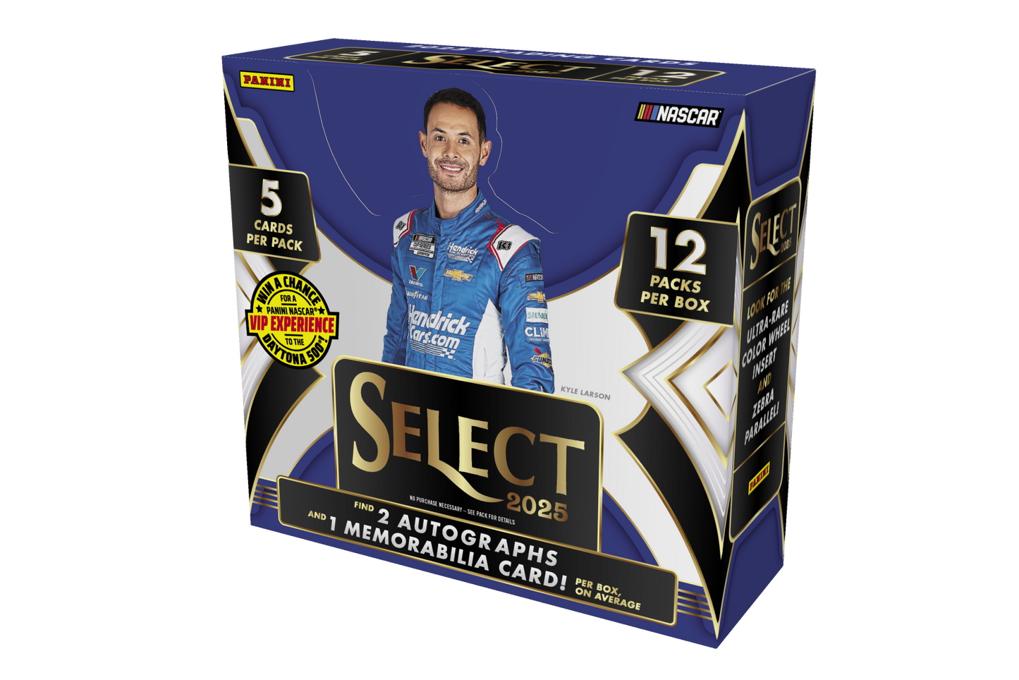 2025 Panini Select Nascar Racing Hobby Box Hobby Box