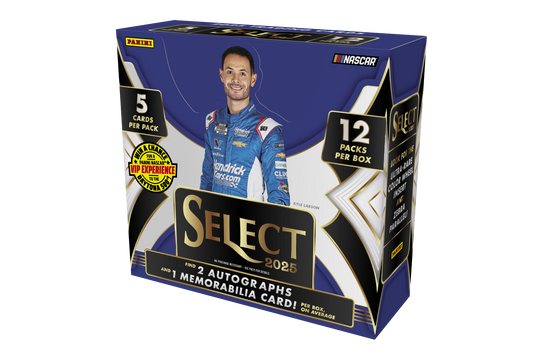 2025 Panini Select Nascar Racing Hobby Box Hobby Box
