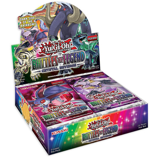 Konami - Yu-Gi-Oh! - Battles of Legend - Crystal Revenge - Booster Box