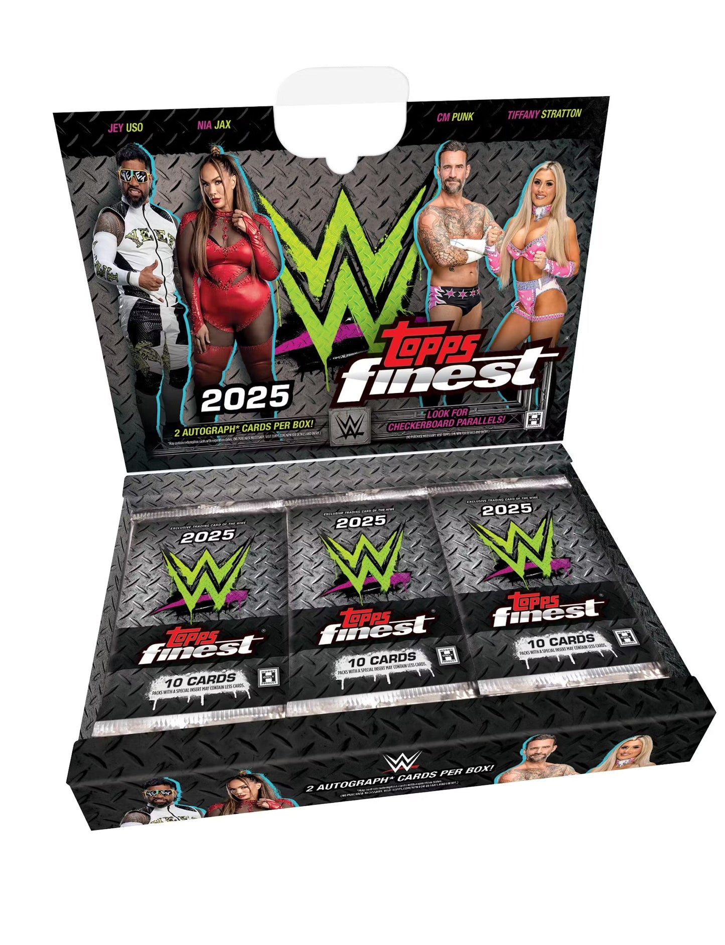 2025 Topps Finest WWE Hobby Box