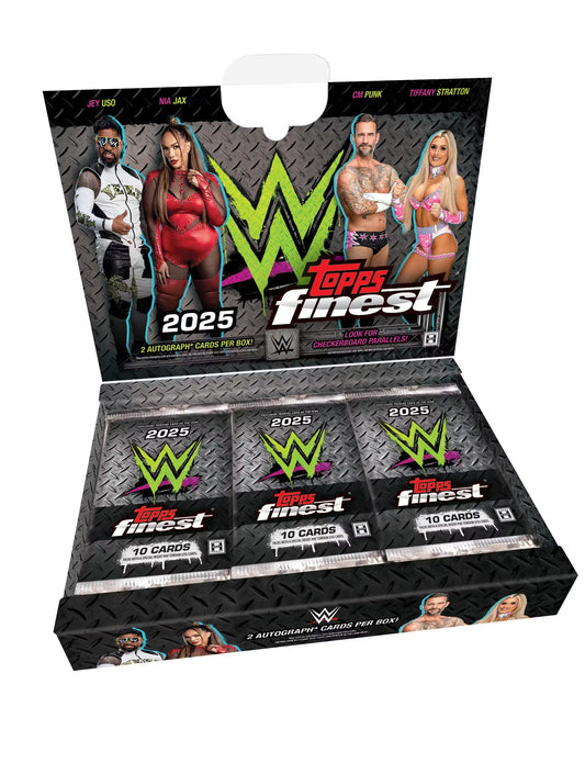 2025 Topps Finest WWE Hobby Box