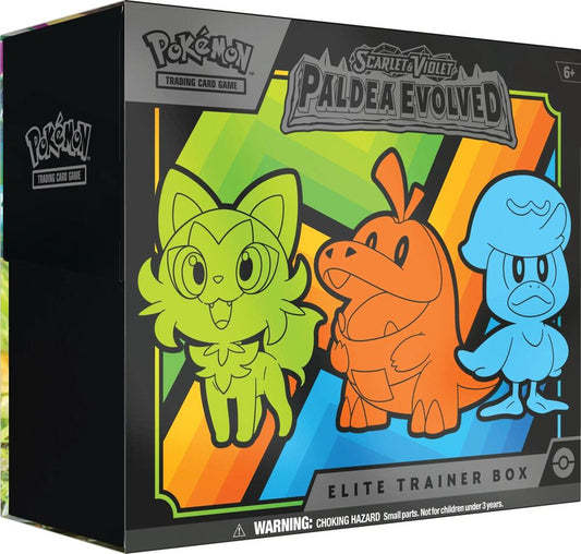 Pokemon - Scarlet and Violet - Paldea Evolved - SV02 - Elite Trainer Box - ETB