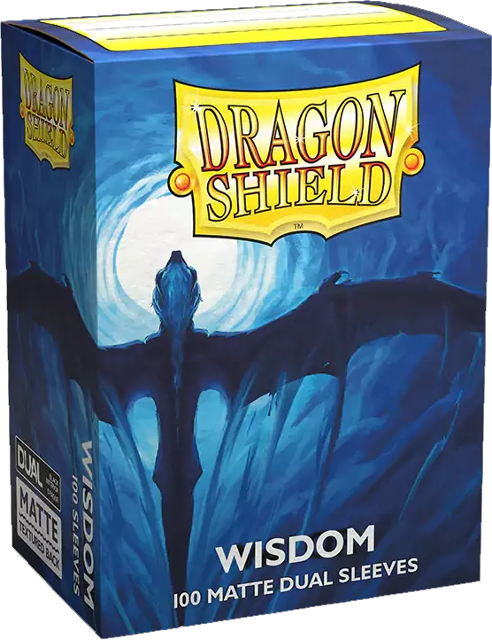 Dragon Shield - 100 Standard Sleeves - Matte Dual Sleeves - Wisdom