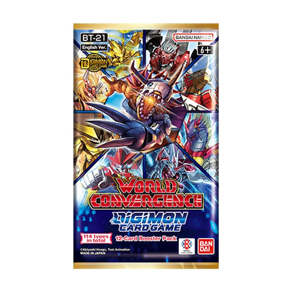 Bandai - Digimon - World Convergence - BT21 - Booster Pack