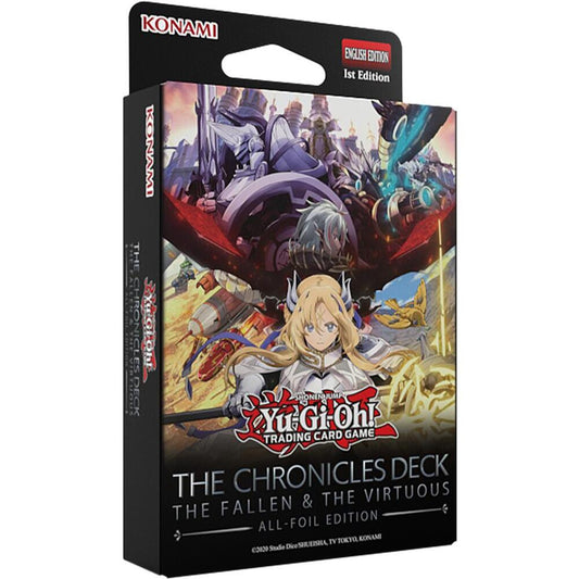 Konami - Yu-Gi-Oh! - The Chronicles Deck - The Fallen & The Virtuous - All Foil Edition