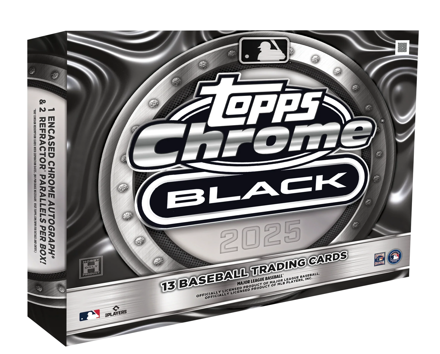 2025 Topps Chrome Black MLB Baseball Hobby Box