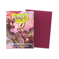 Dragon Shield - 100 Standard Sleeves - Matte Dual - Pomegranate & Gold