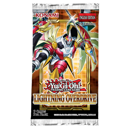 Konami - Yu-Gi-Oh! - Lightning Overdrive - 1st Edition - Booster Pack