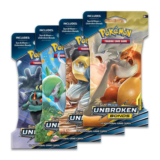 Pokemon - Sun and Moon - Unbroken Bonds - Sleeved Booster Pack - Styles May Vary