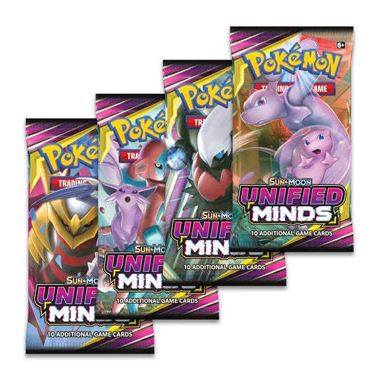 Pokemon - Sun and Moon - Unified Minds - Booster Pack - Styles Vary