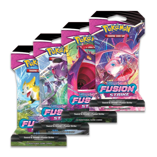 Pokemon - Sword and Shield - Fusion Strike - Sleeved Booster Pack - Style Varies