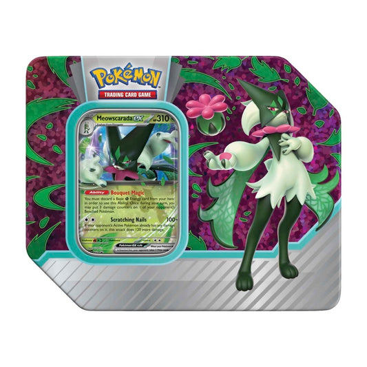 Pokemon - Scarlet and Violet - Paldea Partners Tin - Meowscarada