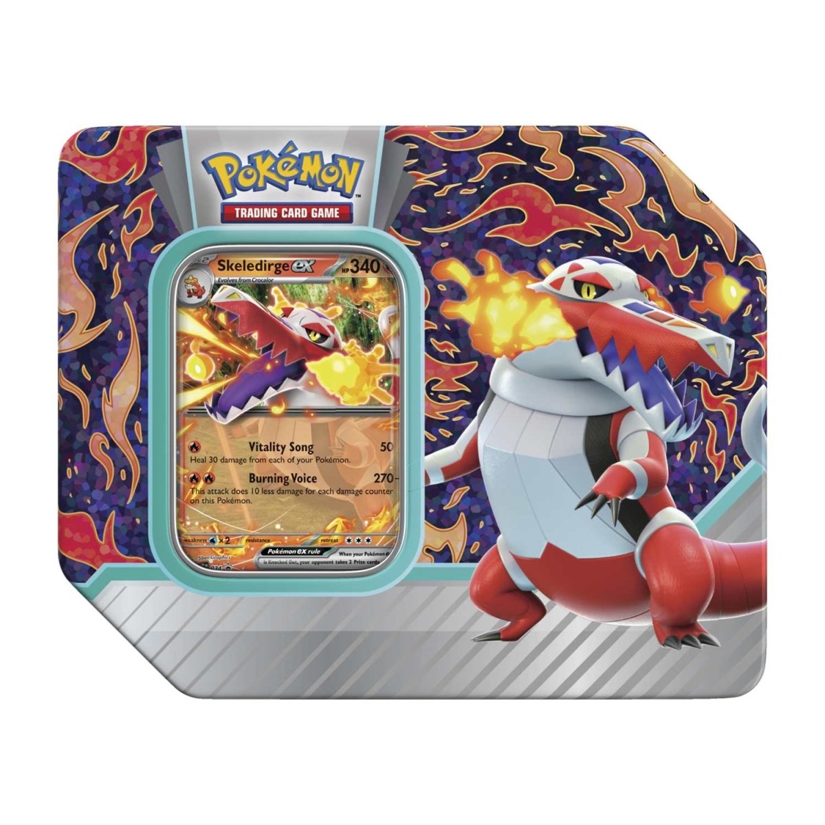 Pokemon - Scarlet and Violet - Paldea Partners Tin - Skeledirge