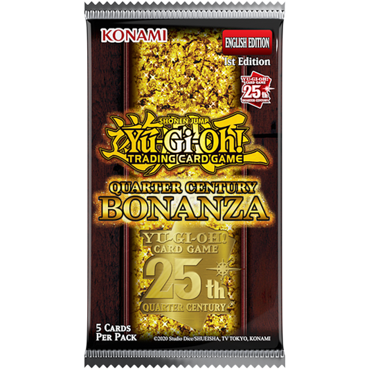 Konami - Yu-Gi-Oh! - 25th Anniversary - Quarter Century Bonanza - Booster Pack