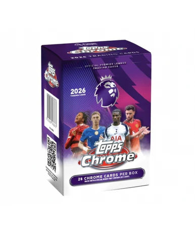 2026 Topps Chrome Premier League Soccer Blaster Box