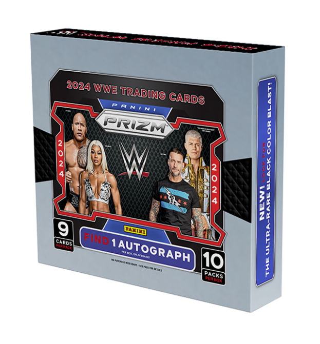 2024 Panini Prizm WWE Trading Card Box Under Card Hobby Box