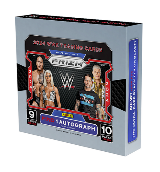 2024 Panini Prizm WWE Trading Card Box Under Card Hobby Box
