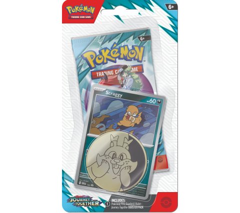 Pokemon - Scarlet and Violet - Journey Together - SV09 - Checklane Blister Pack - Styles Vary