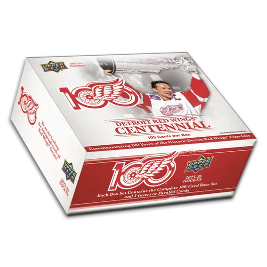 2025-26 Upper Deck Red Wings Centennial Box