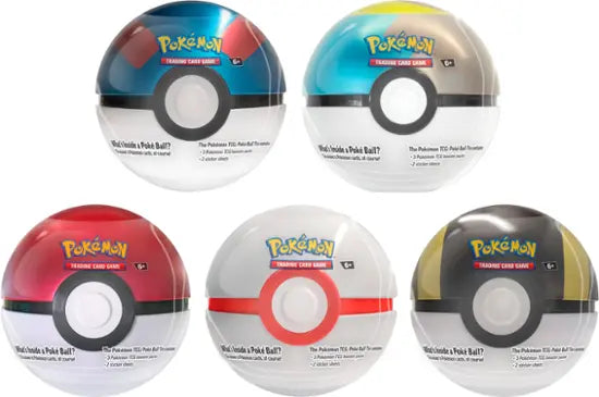 Pokemon - Pokeball Tin - A24 - Styles Vary