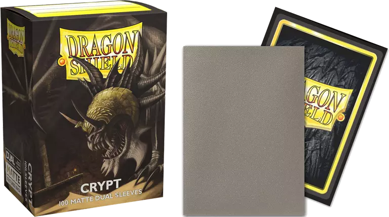 Dragon Shield 100 Standard Size Sleeves - Matte Dual - Crypt