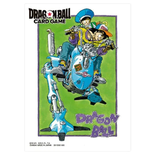 Dragon Ball Super Card Game Official Sleeves - Son Goku & Son Gohan (64-Pack) - Official Card Sleeves