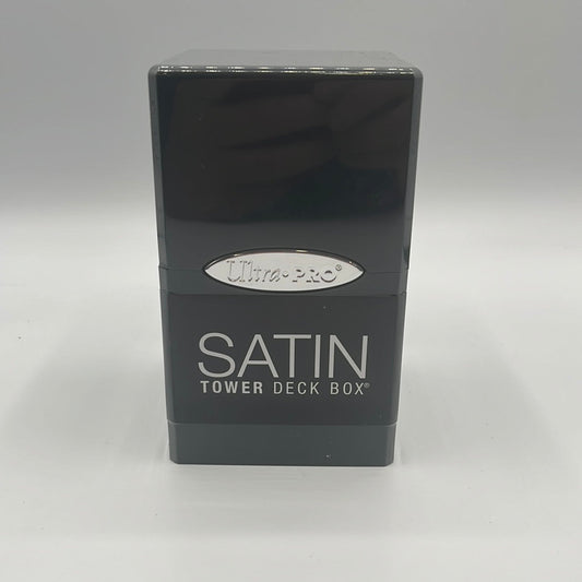 Ultra Pro-Classic-Satin Tower Deck Box-Smoke Grey
