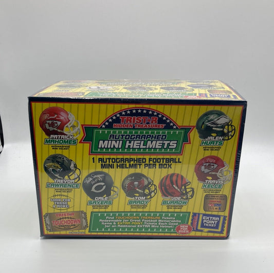 2023 Tristar Hidden Treasures Autographed Mini Helmets