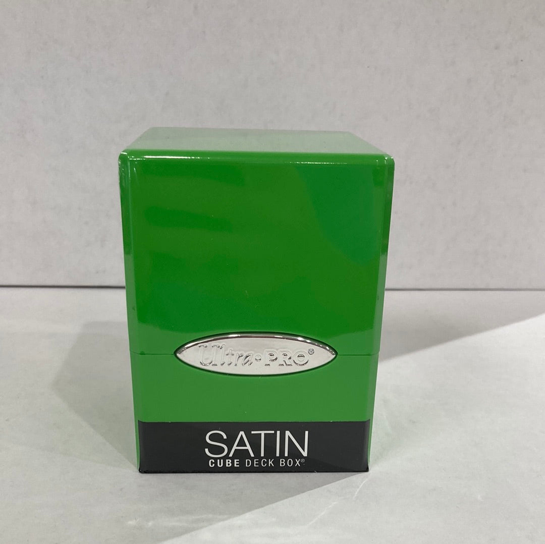 Ultra Pro Satin Deck Box Lime Green
