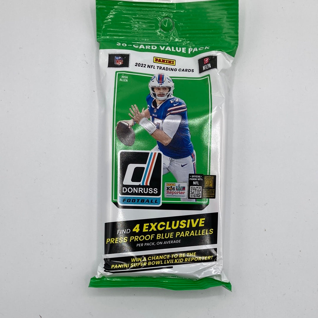 2022 Panini Donruss Football Cello/Hanger Pack