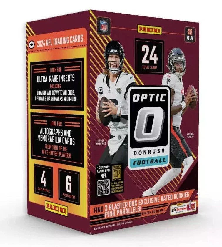 2024 Panini Donruss Optic NFL Football Blaster Box
