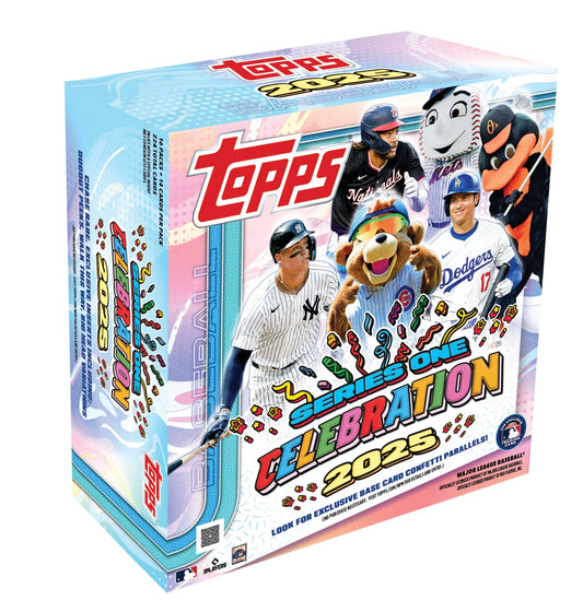 2025 Topps Series 1 MLB Baseball Celebration Mega Box